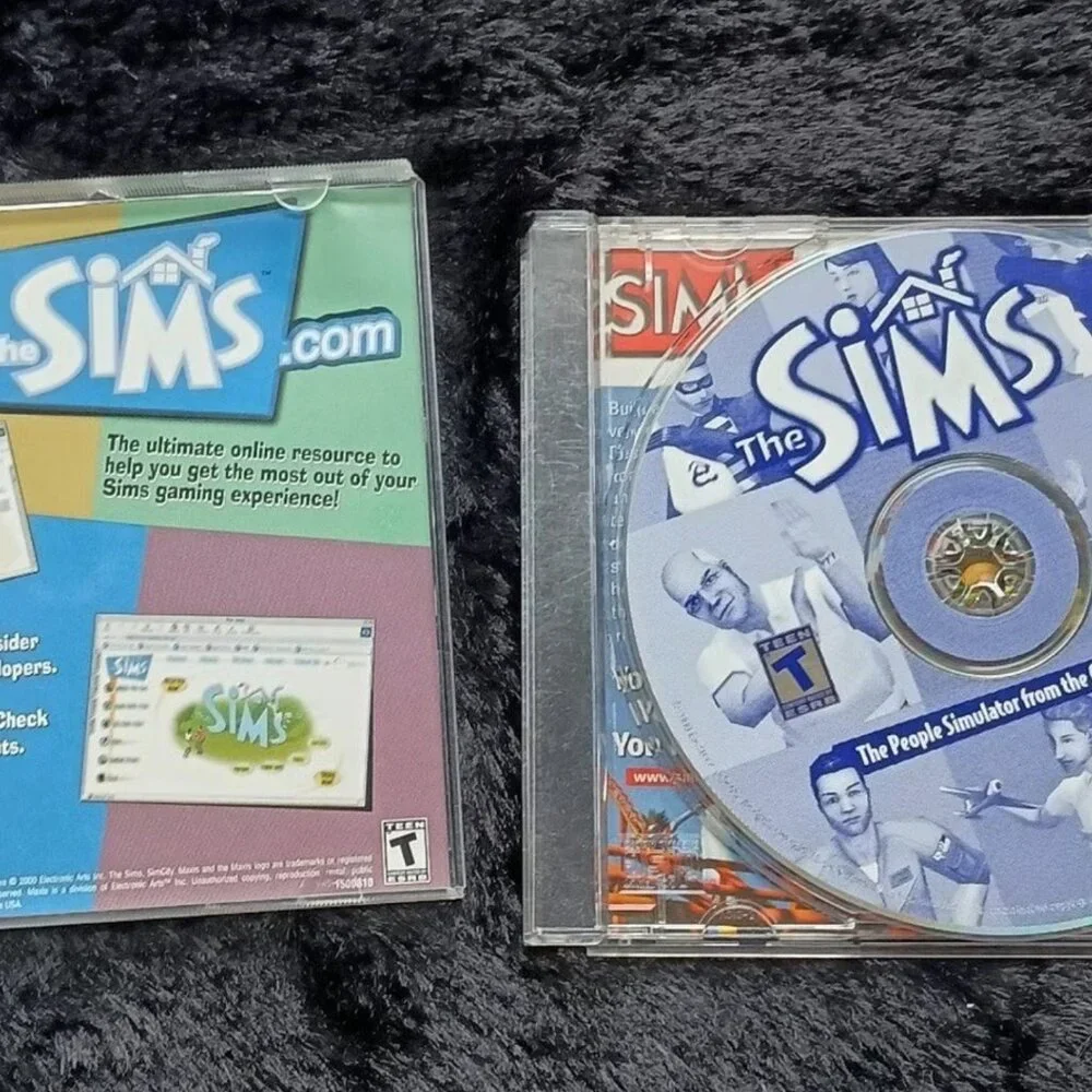 The Sims 1 People Simulator PC CD-ROM Game 1999/2000 Electronic Arts